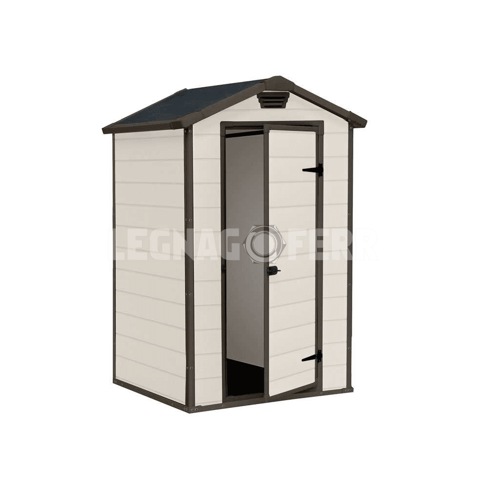 Keter Manor 4x3 Casetta da Giardino Beige 129x103x196 cm 6 keter manor 4x3 legnagoferr4