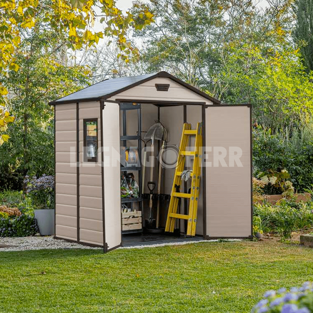 Keter Manor 6x5 Casetta da Giardino Beige 185x152x226 cm 4 keter manor 6x5 legnagoferr3