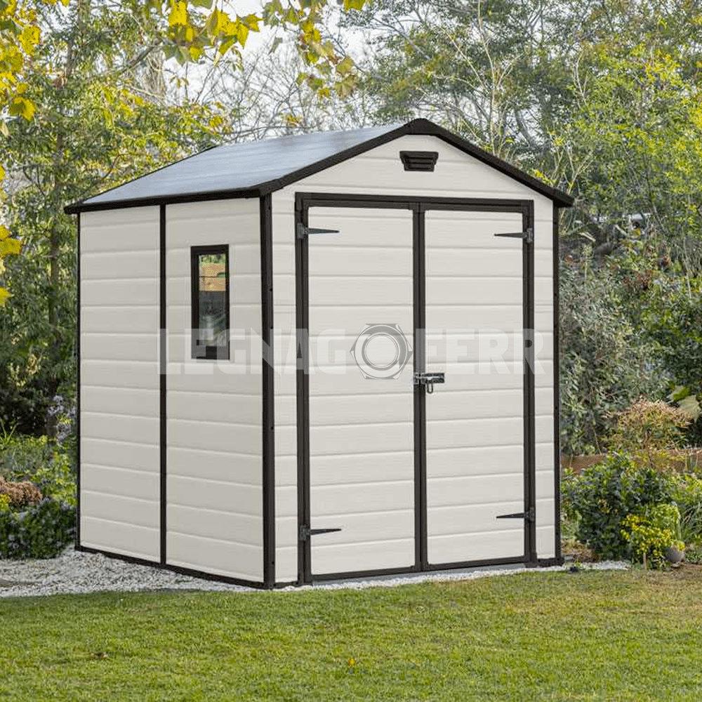 Keter Manor 6x8 Casetta da Giardino Beige 185x236x227 cm 3 keter manor 6x8 legnagoferr2