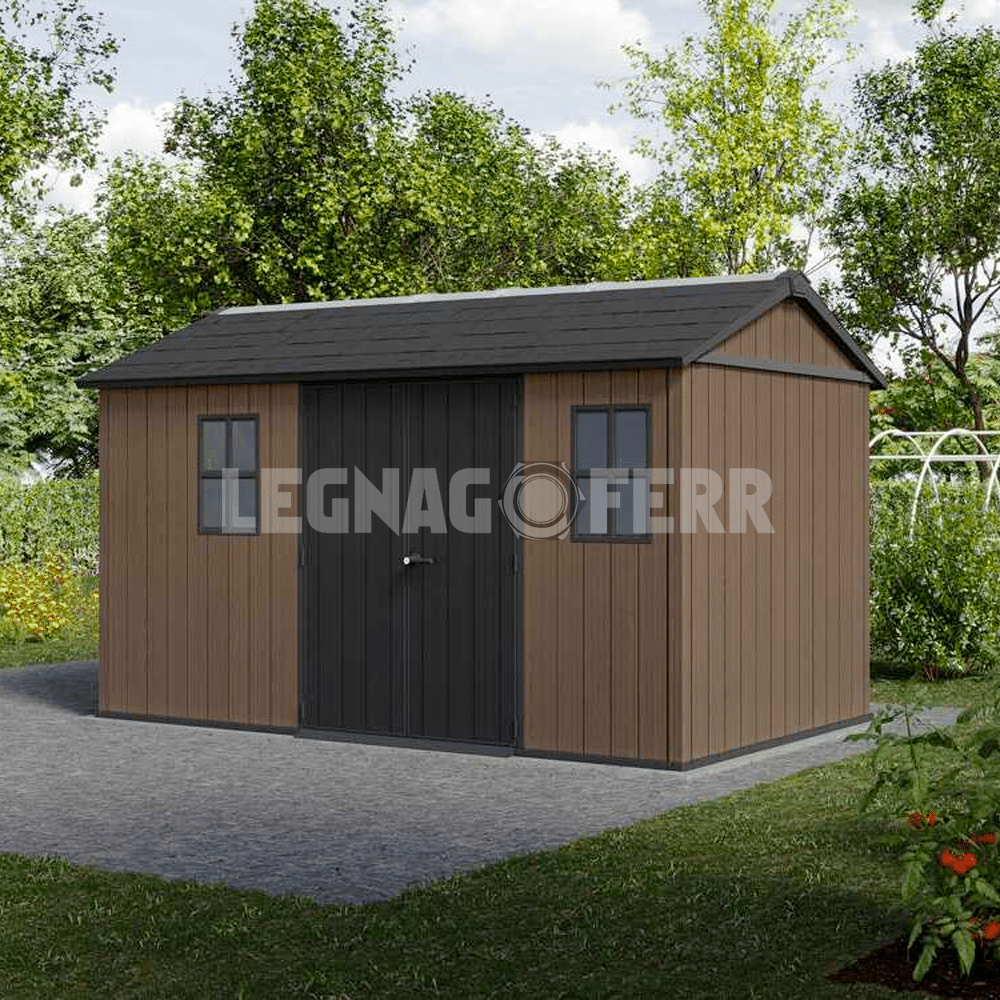 Keter Newton Plus 7513/1375 Casetta da Giardino 230x413x246 cm 5 keter newton plus 7513 legnagoferr2