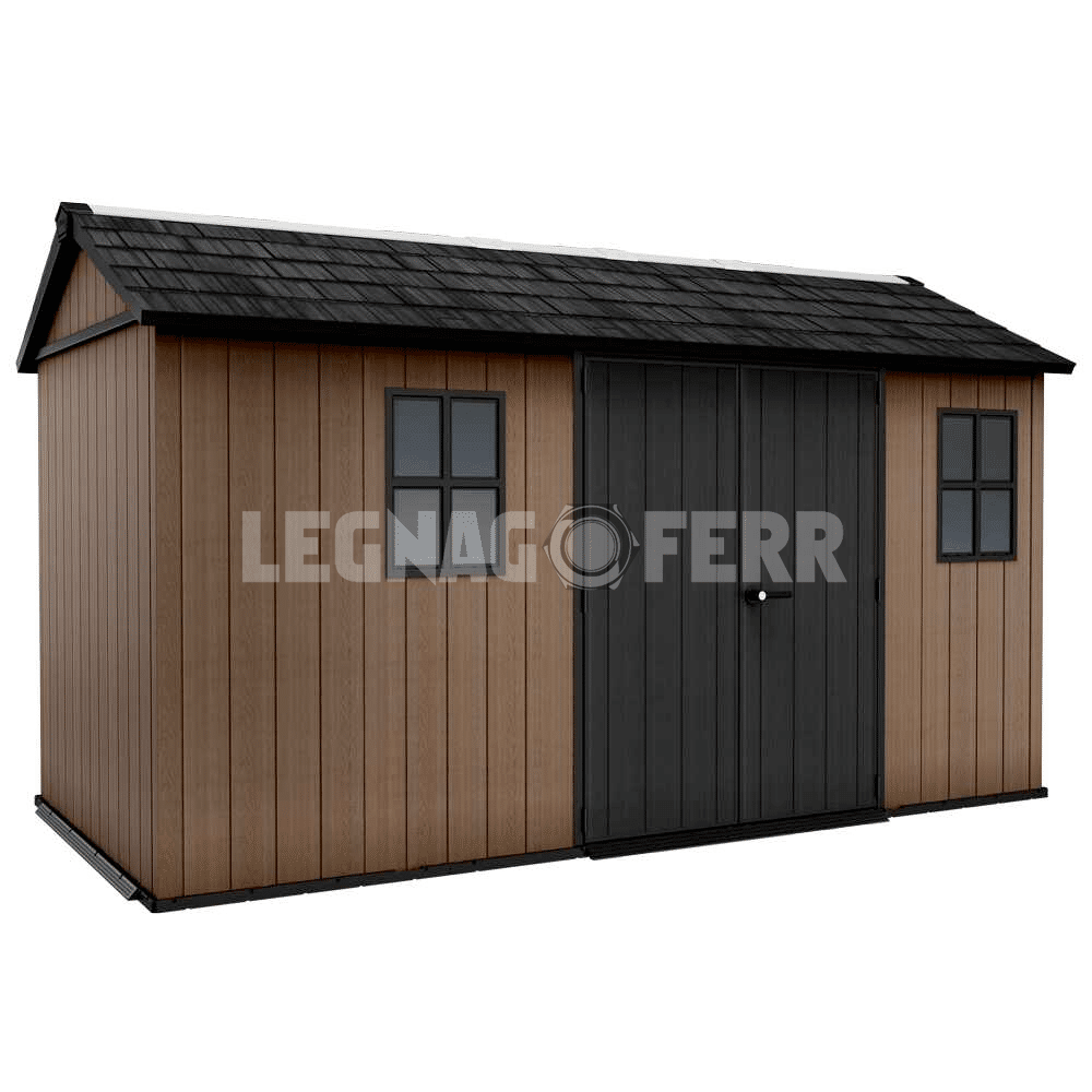 Keter Newton Plus 7513/1375 Casetta da Giardino 230x413x246 cm 9 keter newton plus 7513 legnagoferr6