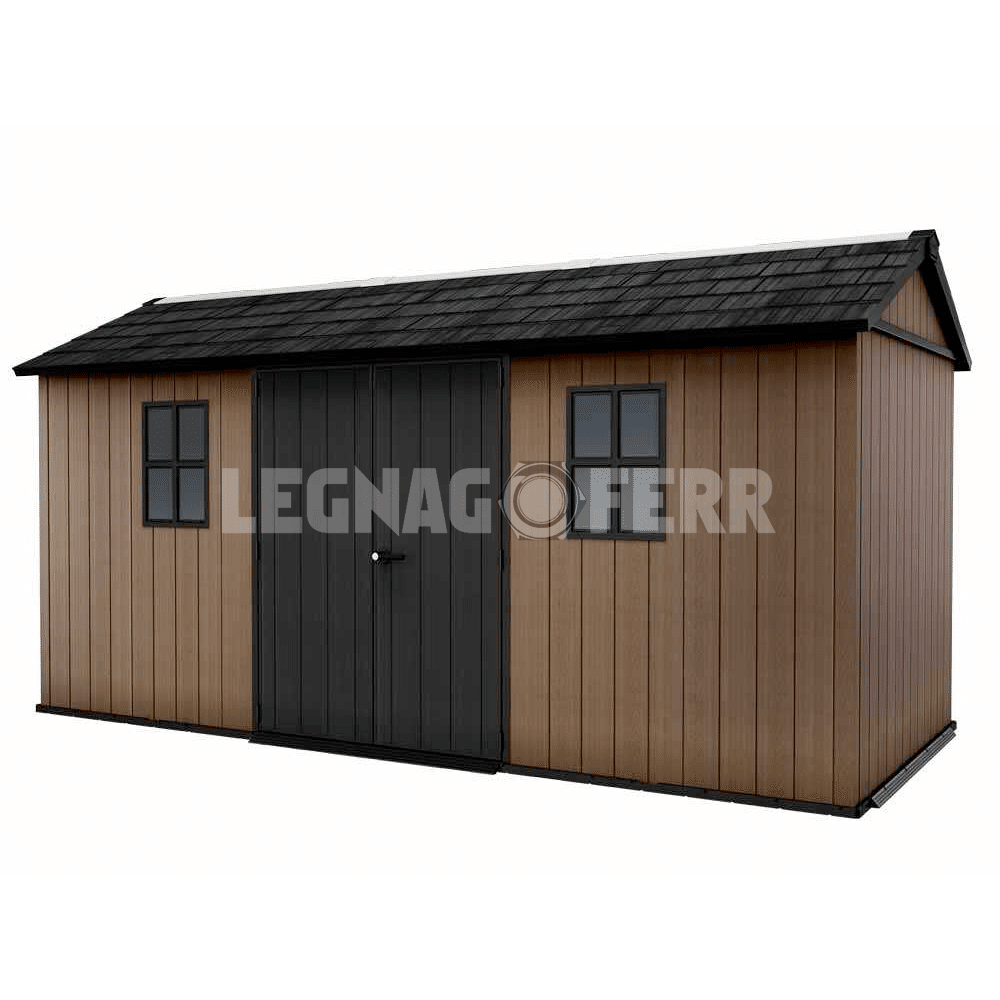 Keter Newton Plus 7515/1575 Casetta da Giardino 230x476x246 cm 9 keter newton plus 7515 legnagoferr6