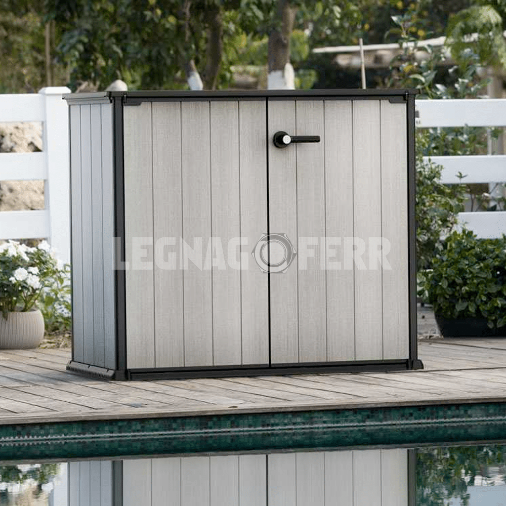 Keter Patio Store Box Porta Attrezzi 1000L 139,5x77x120 cm 3 keter patio store legnagoferr2