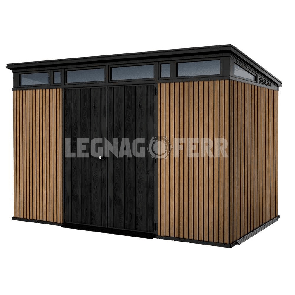 Keter Pent 11x7 Casetta da Giardino 340x218x226 cm 4 keter pent 11x7 legnagoferr3