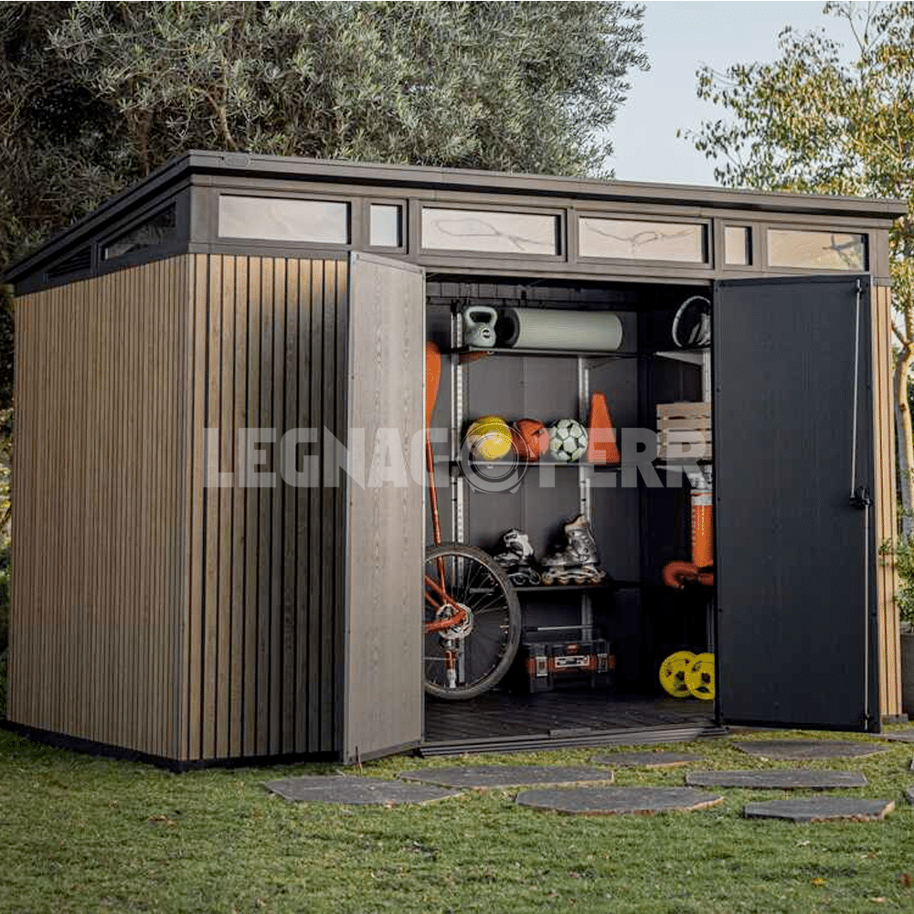 Keter Pent 11x7 Casetta da Giardino 340x218x226 cm 6 keter pent 11x7 legnagoferr5