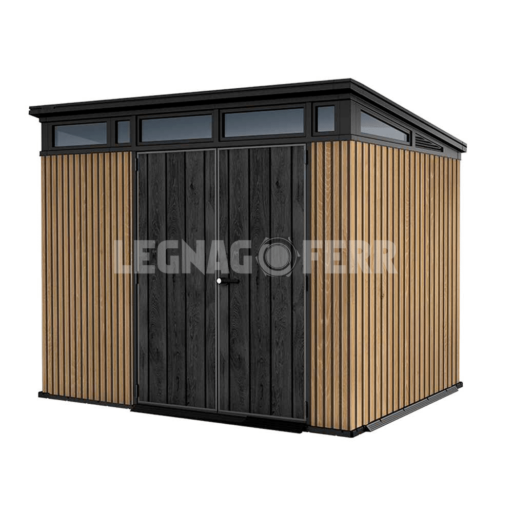Keter Pent 9x7 Casetta da Giardino 277x218x226 cm 3 keter pent 9x7 legnagoferr2