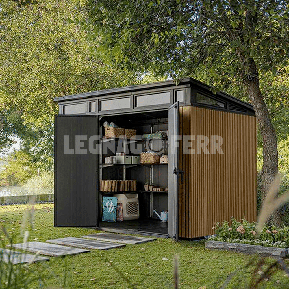 Keter Pent 9x7 Casetta da Giardino 277x218x226 cm 6 keter pent 9x7 legnagoferr5