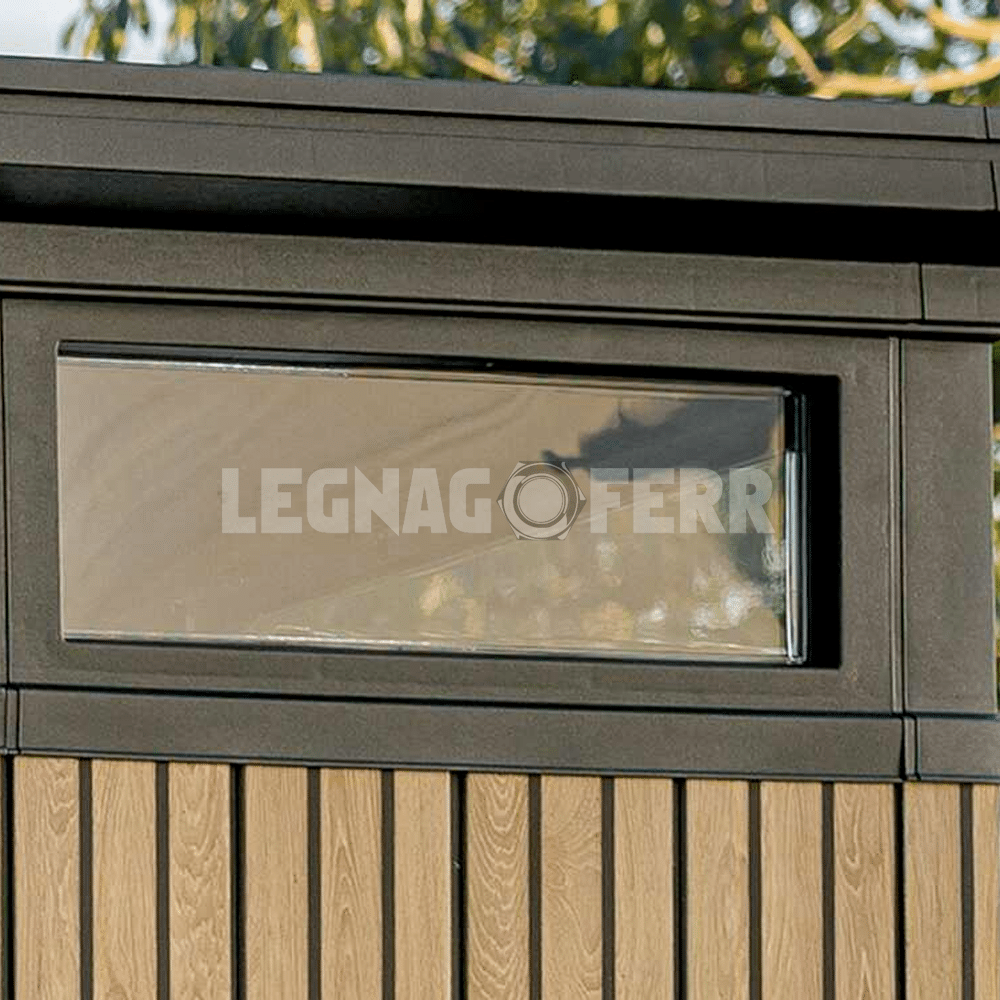 Keter Pent 11x7 Casetta da Giardino 340x218x226 cm 9 keter pent 9x7 legnagoferr6