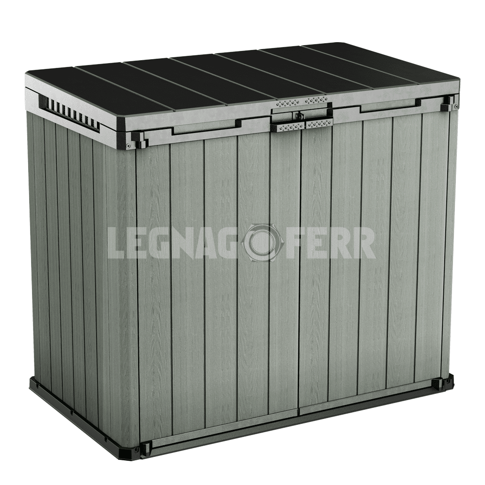 Keter Store It Out Darwin Box Porta Attrezzi Verde 1150L 140x80x120 cm 1 keter store it out darwin legnagoferr