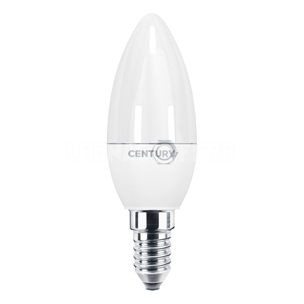 Lampadina LED Candela Harmony 80 6W E14 6500K Luce Fredda 1 lampadina led candela e14 legnagoferr