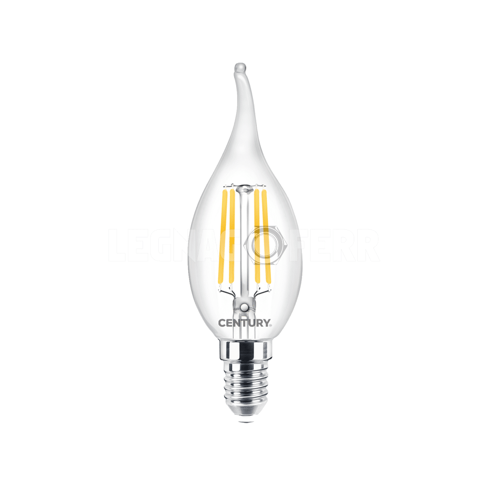 Lampadina LED Candela Incanto 4W E14 2700K 1 lampadina led candela e14 legnagoferr