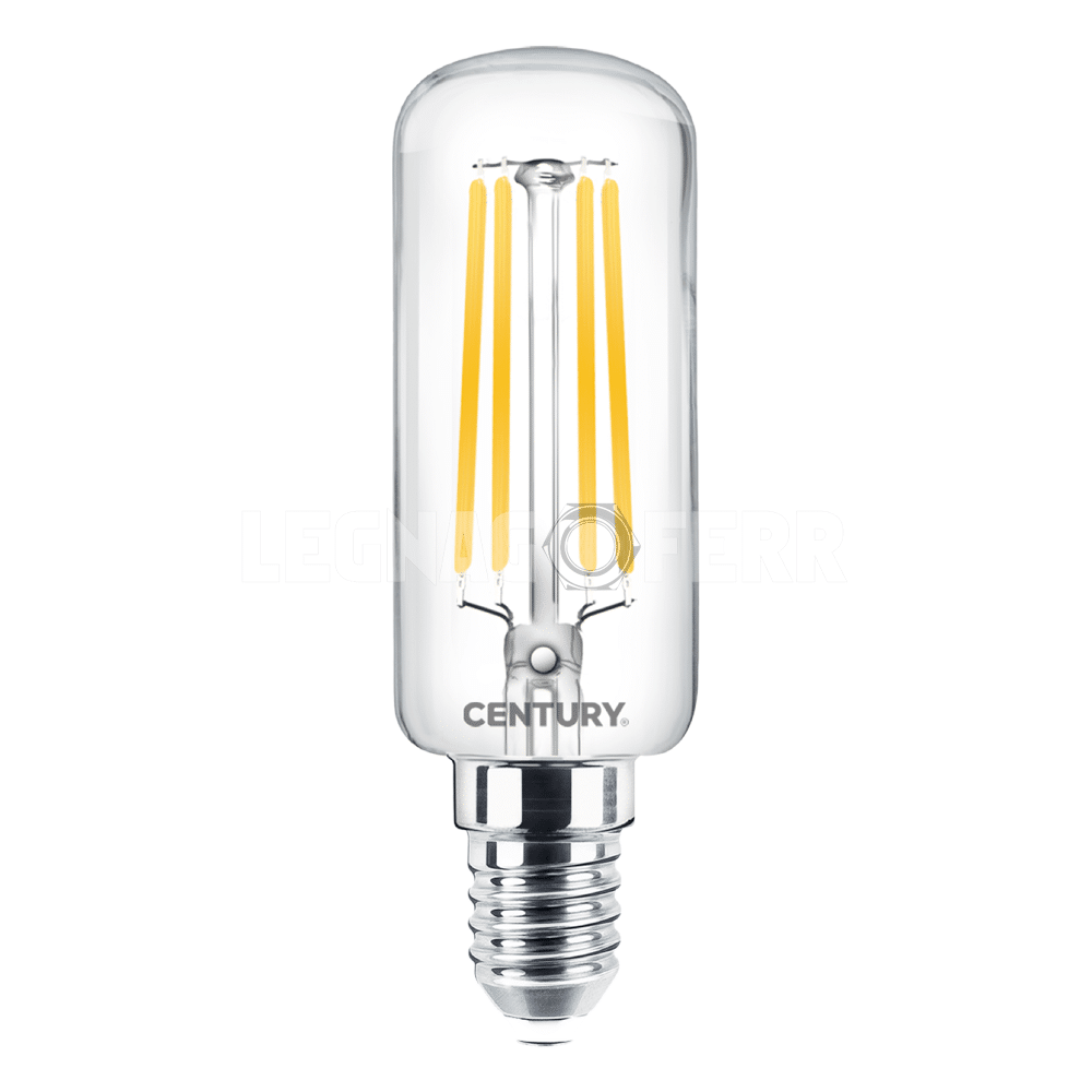 Lampadina LED E14 4W 4000K Incanto Tubolare Century INTB-041440 1 lampadina led e14 4w legnagoferr