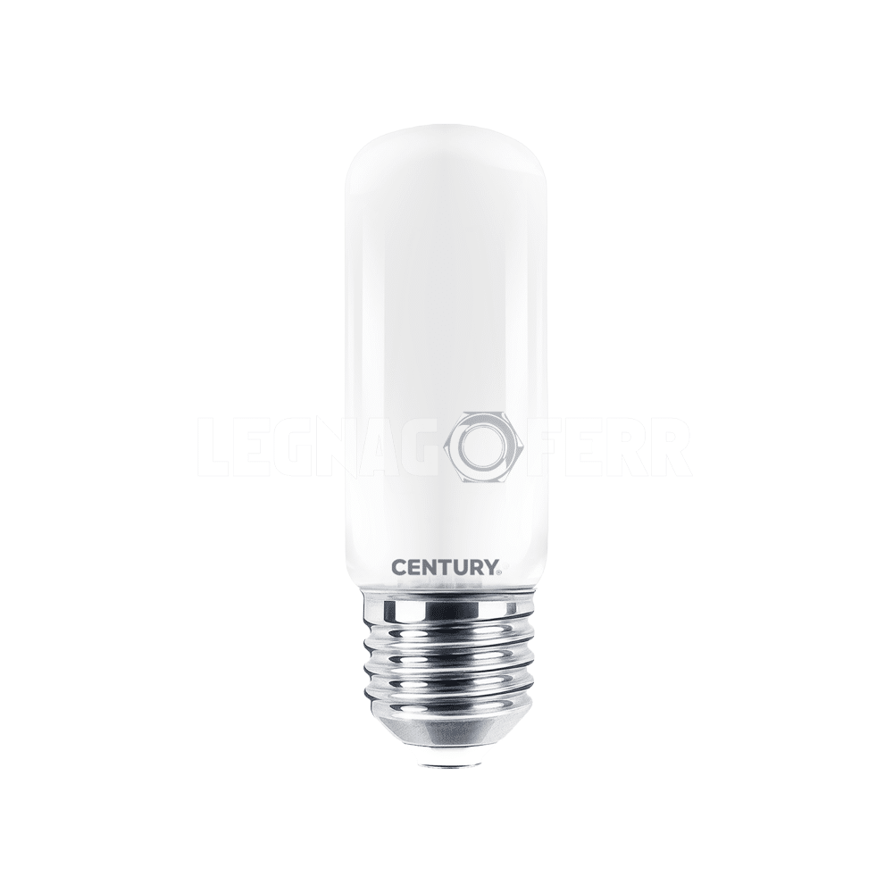 Lampadina LED E27 9W 3000K Incanto Tubolare Century INSTB-092730 1 lampadina led e27 9w legnagoferr