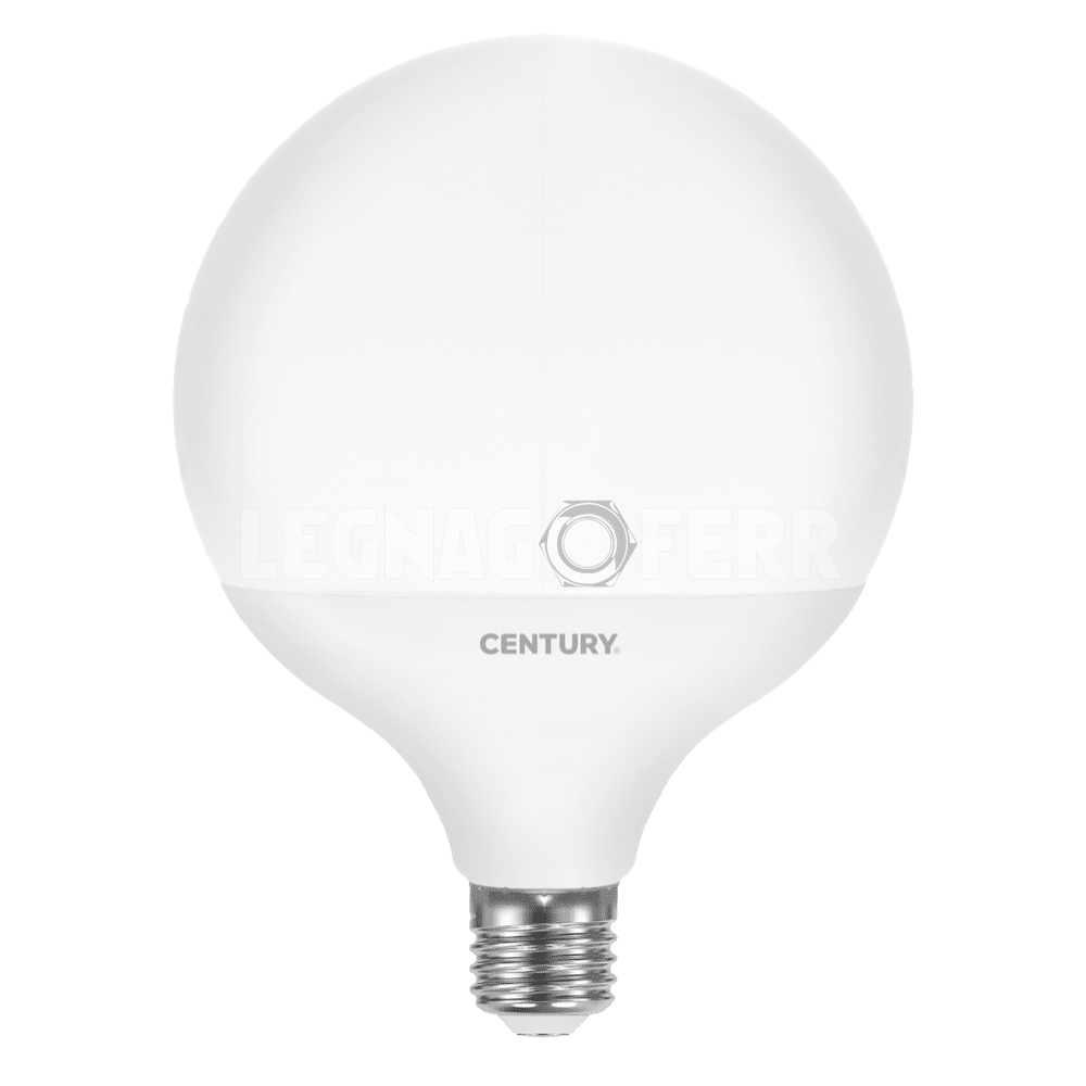 Lampadina LED Globo E27 20W 6000K Harmony 80 Century HR80G120-202760 1 lampadina led globo e27 legnagoferr