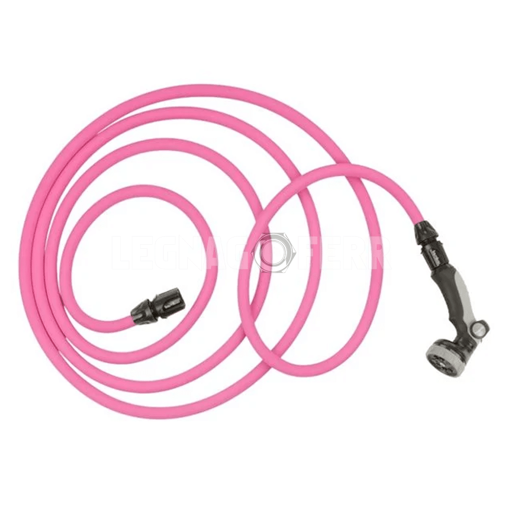 Tubo Irrigazione Estensibile da 5m a 15m con Pistola Bamboo BX50 2 tubo estensibile 15m legnagoferr1