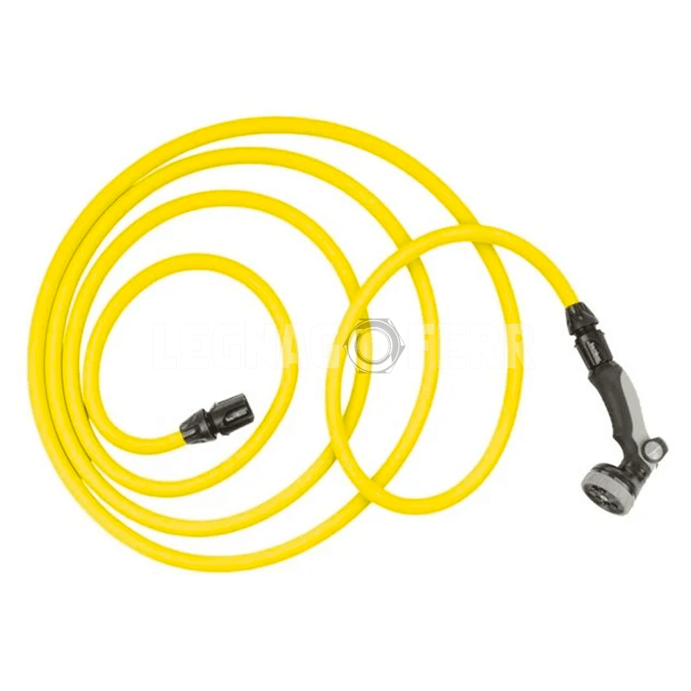 Tubo Irrigazione Estensibile da 5m a 15m con Pistola Bamboo BX50 4 tubo estensibile 15m legnagoferr4