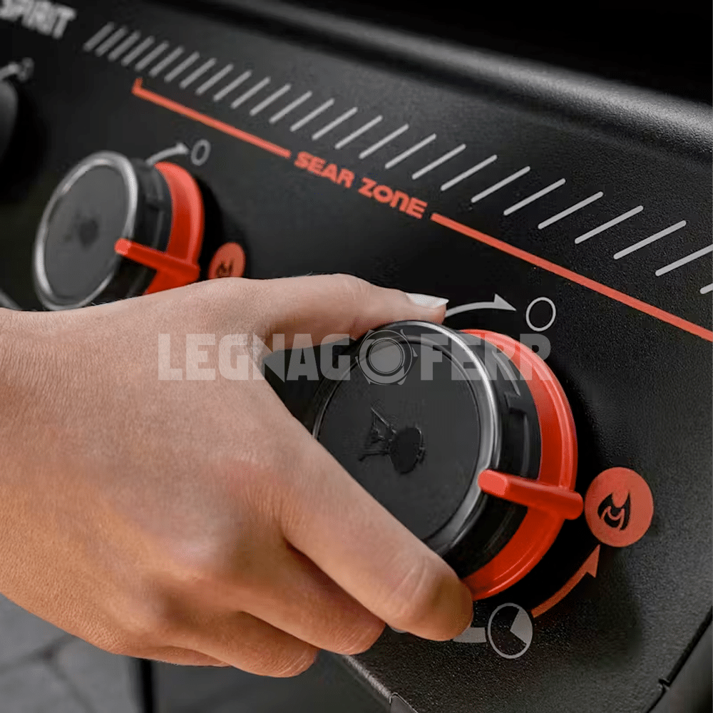 Barbecue Smart a Gas Weber Spirit EPX-435R Stealth Edition con Wi-Fi e Sear Zone 3 weber spirit EPX 435R legnagoferr2