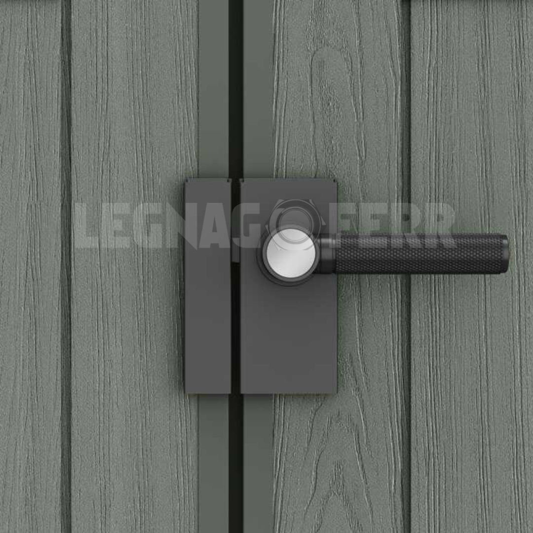 Keter Darwin 4x6 Evotoch Verde Casetta da Giardino 125x184x205 cm 8 Casetta Keter Darwin 4x6 125x184 cm Resina Effetto Legno legnagoferr (6)