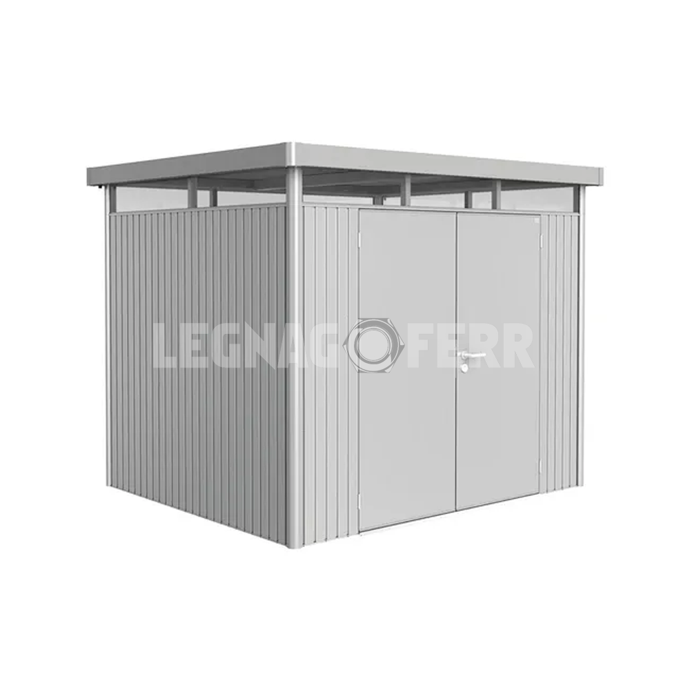 Casetta Porta Attrezzi Biohort HighLine H3 275x235x222 cm Porta Doppia 1 casetta biohort highline legnagoferr