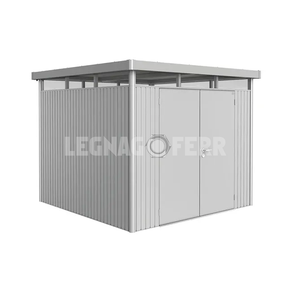 Casetta Porta Attrezzi Biohort HighLine H4 275x275x222 cm Porta Doppia 1 casetta biohort highline legnagoferr