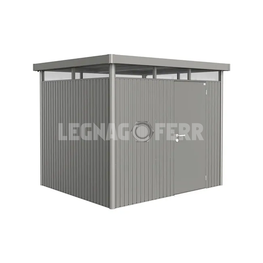 Casetta Porta Attrezzi Biohort HighLine H3 275x235x222 cm Porta Singola 2 casetta biohort highline legnagoferr1