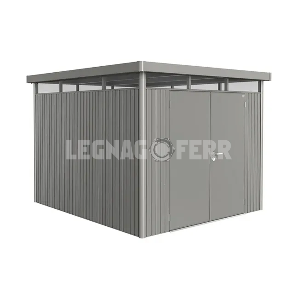 Casetta Porta Attrezzi Biohort HighLine H5 275x315x222 cm Porta Doppia 2 casetta biohort highline legnagoferr1