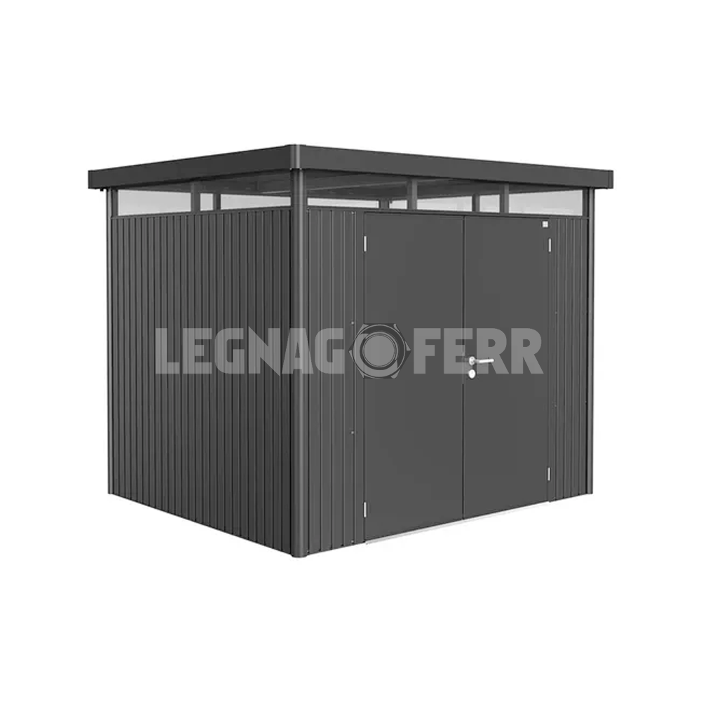 Casetta Porta Attrezzi Biohort HighLine H3 275x235x222 cm Porta Doppia 3 casetta biohort highline legnagoferr2