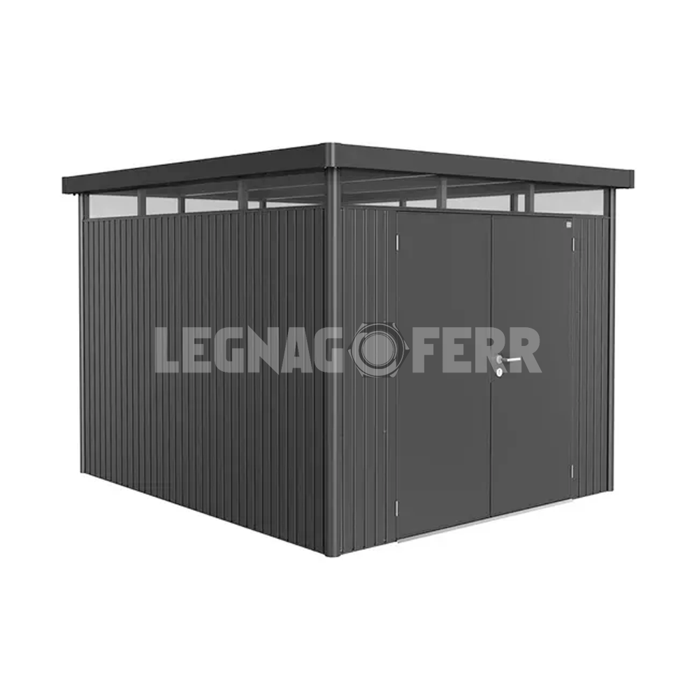 Casetta Porta Attrezzi Biohort HighLine H5 275x315x222 cm Porta Doppia 3 casetta biohort highline legnagoferr2