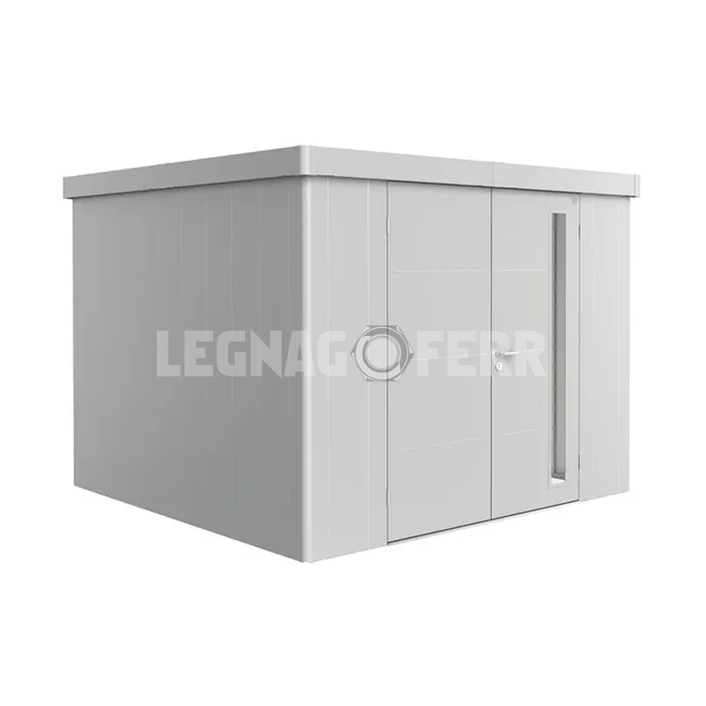 Casetta Porta Attrezzi Biohort Neo 3C 292x292x222 cm Porta Doppia 1 casetta biohort neo legnagoferr