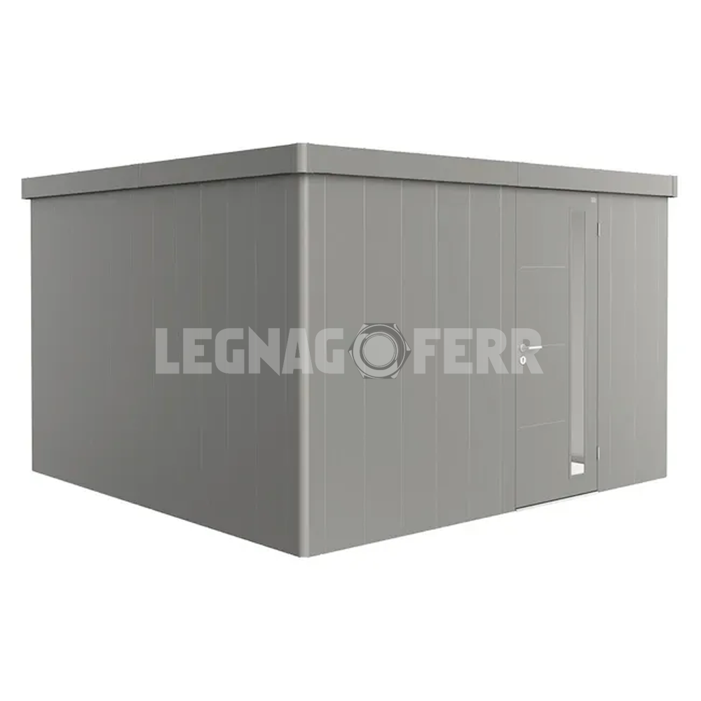 Casetta Porta Attrezzi Biohort Neo 4D 348x348x222 cm Porta Singola 2 casetta biohort neo legnagoferr1