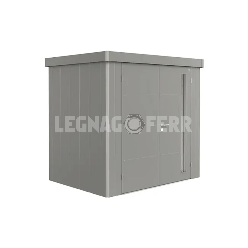 Casetta Porta Attrezzi Biohort Neo 1B 236x180x222 cm Porta Doppia 2 casetta biohort neo legnagoferr1