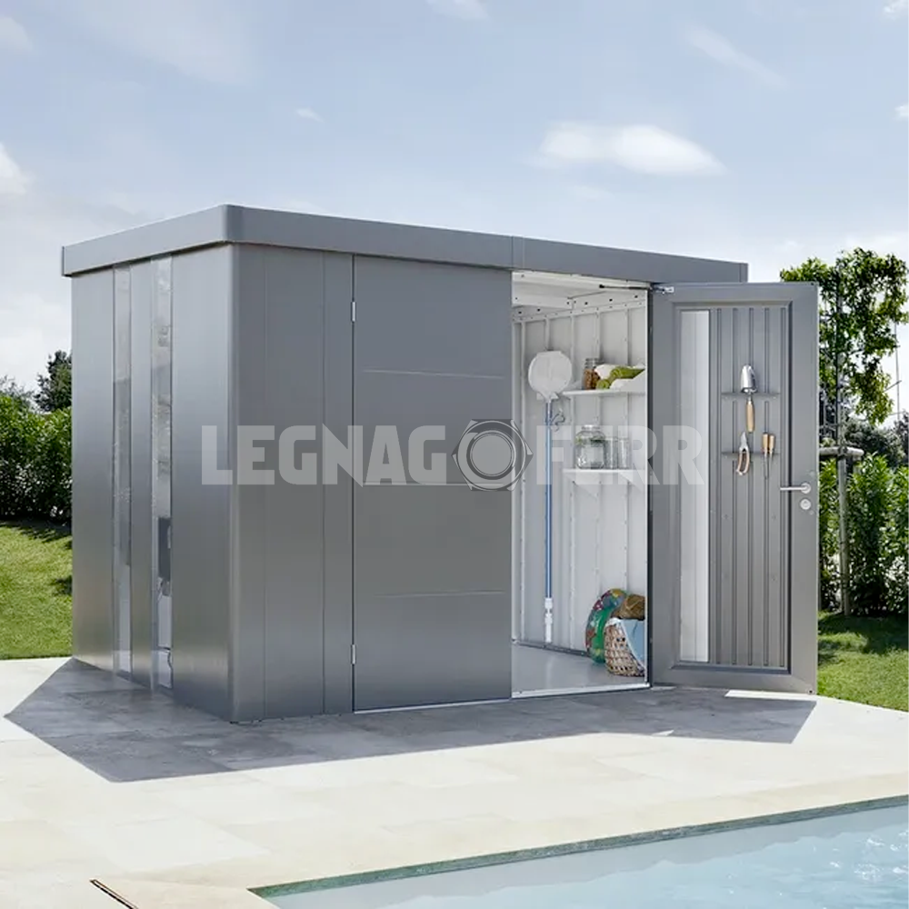 Casetta Porta Attrezzi Biohort Neo 2C 292x236x222 cm Porta Doppia 2 casetta biohort neo legnagoferr1