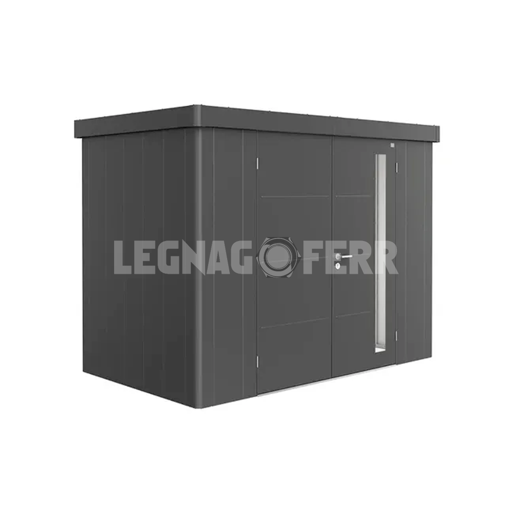 Casetta Porta Attrezzi Biohort Neo 1C 292x180x222 cm Porta Doppia 3 casetta biohort neo legnagoferr2