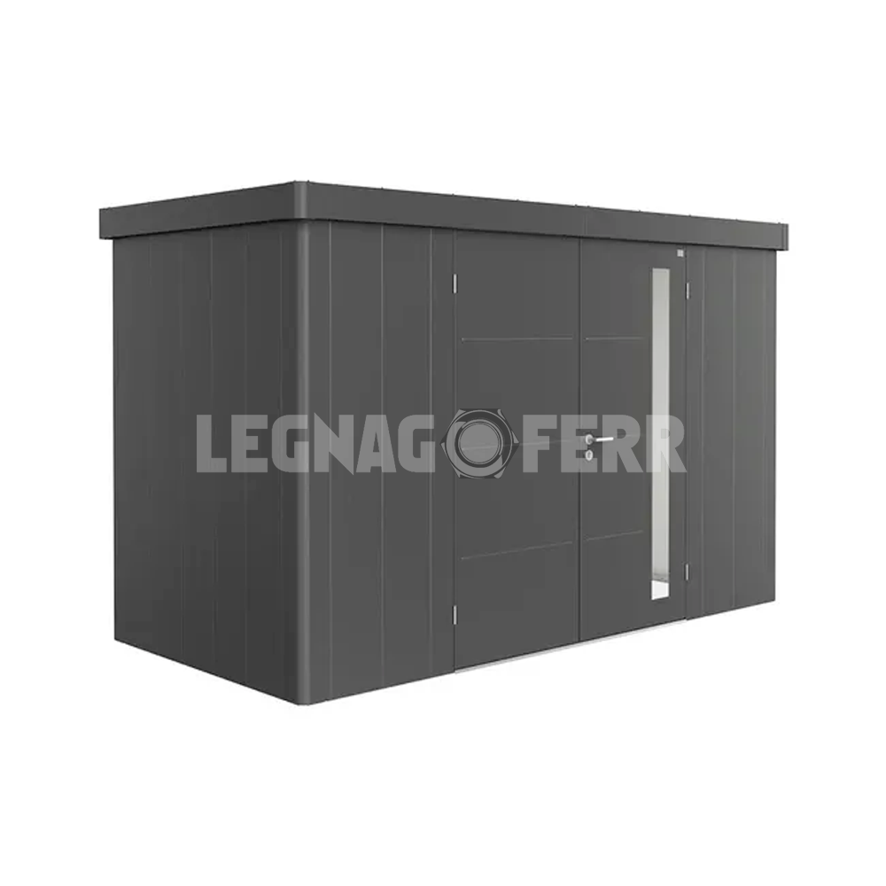 Casetta Porta Attrezzi Biohort Neo 1D 348x180x222 cm Porta Doppia 3 casetta biohort neo legnagoferr2