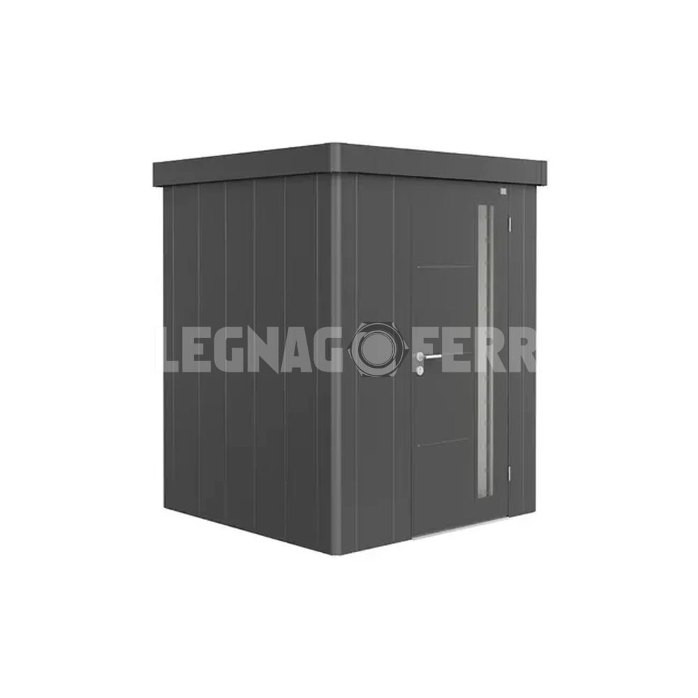 Casetta Porta Attrezzi Biohort Neo 1A 180x180x222 cm Porta Singola 3 casetta biohort neo legnagoferr2