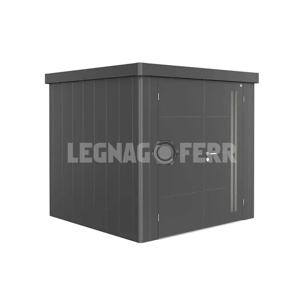 Casetta Porta Attrezzi Biohort Neo 2B 236x236x222 cm Porta Doppia 7 casetta biohort neo legnagoferr6