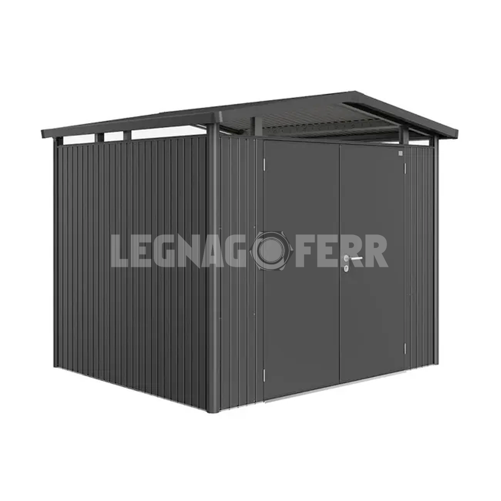 Casetta Porta Attrezzi Biohort Panorama P3 273x238x227 cm Porta Doppia 3 casetta biohort panorama legnagoferr2