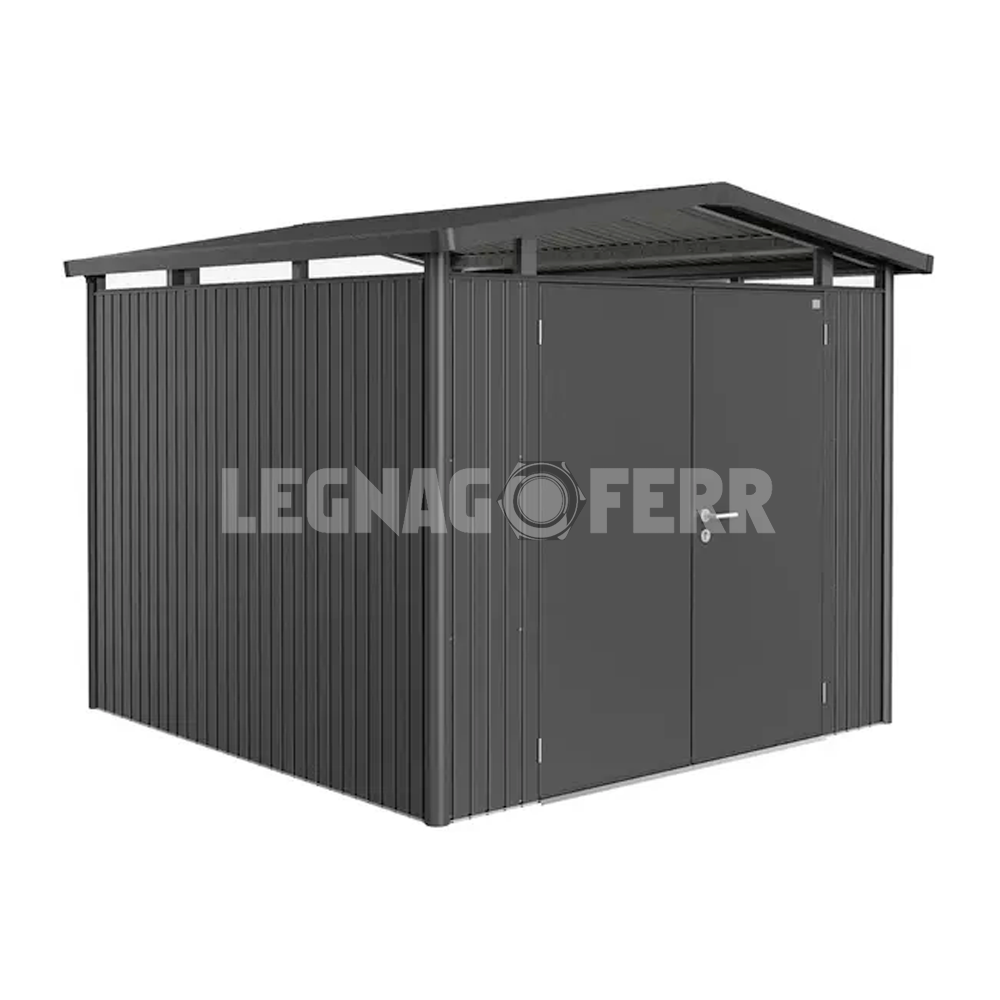 Casetta Porta Attrezzi Biohort Panorama P4 273x278x227 cm Porta Doppia 5 casetta biohort panorama legnagoferr4
