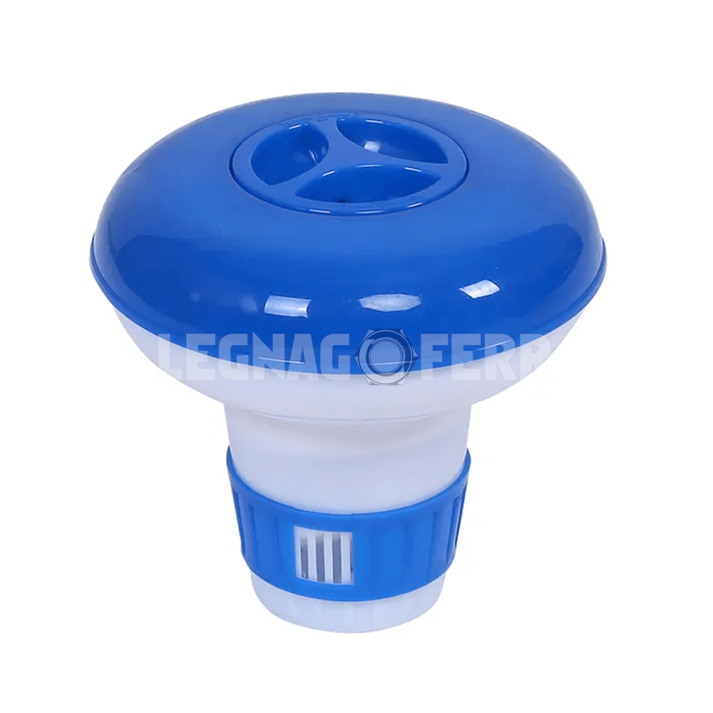 Dosatore Cloro Galleggiante per Pastiglie 20g Piscina Universale 1 dosatore cloro legnagoferr