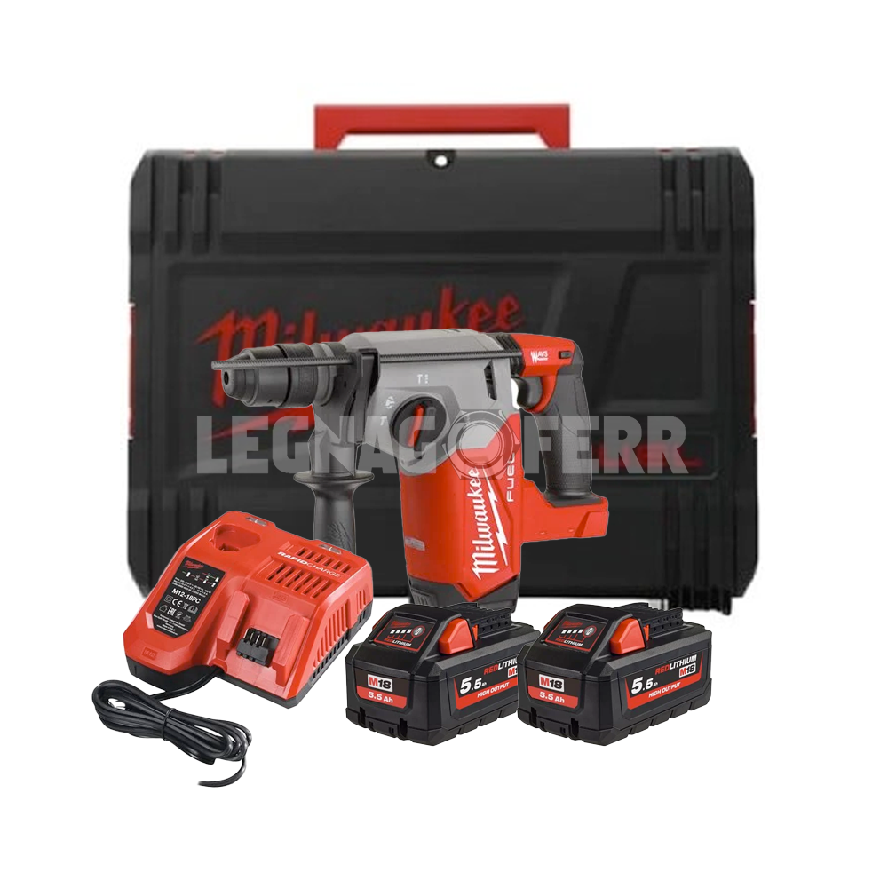 Milwaukee M18 FHX Tassellatore SDS-Plus 26 mm 4933478889 Con FIXTEC 1 milwaukee 4933478889 legnagoferr