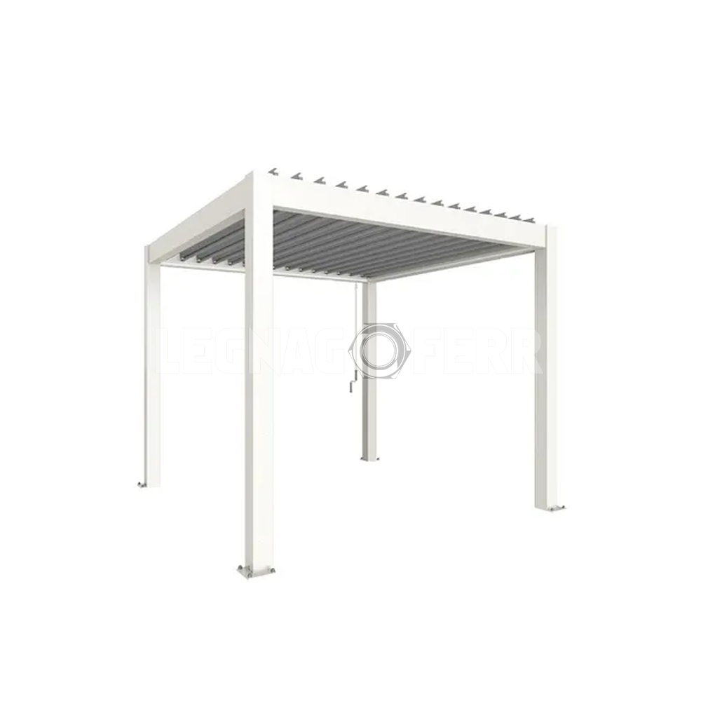 Pergola Biohort 3x3 312x312x264 Cm 10 pergola biohort 3x3 legnagoferr9