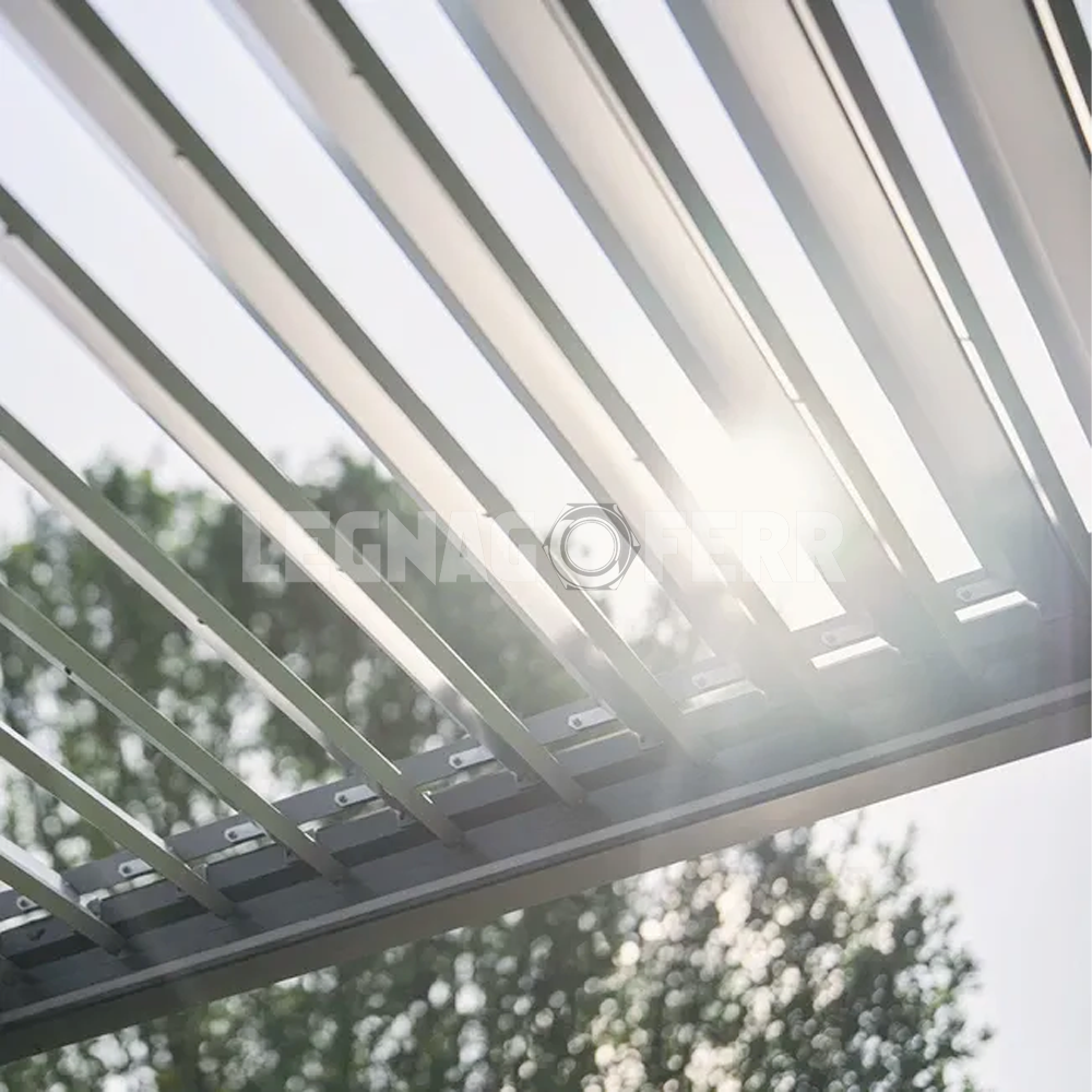Pergola Biohort 4x3,5 404,5x367,5x264 Cm 8 pergola biohort 4x3 legnagoferr7