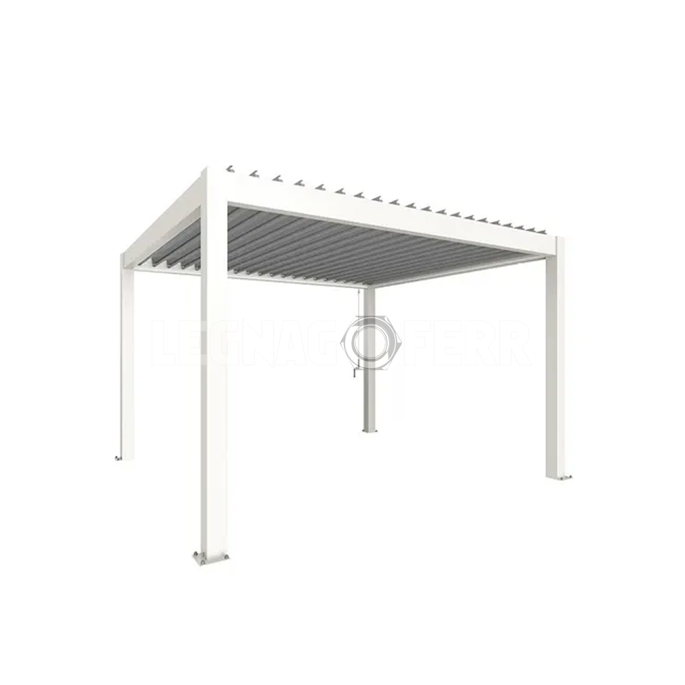 Pergola Biohort 4x3,5 404,5x367,5x264 Cm 10 pergola biohort 4x3 legnagoferr9