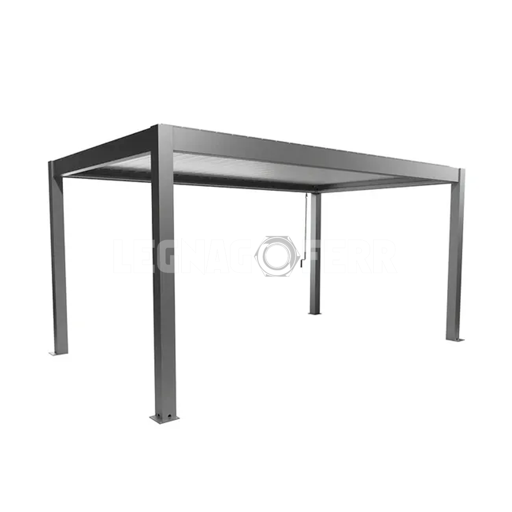 Pergola Biohort 5x3 515,5x312x264 Cm 1 pergola biohort 5x3 legnagoferr