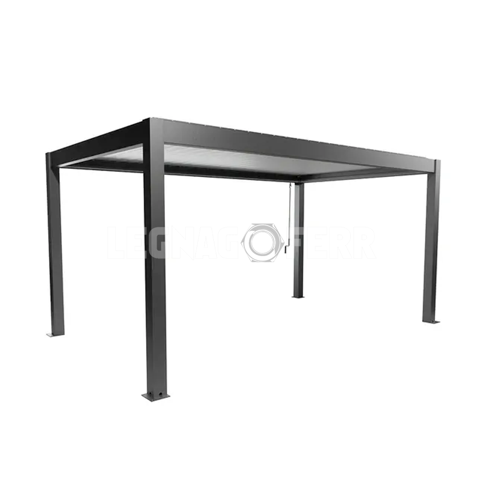 Pergola Biohort 5x3 515,5x312x264 Cm 6 pergola biohort 5x3 legnagoferr5