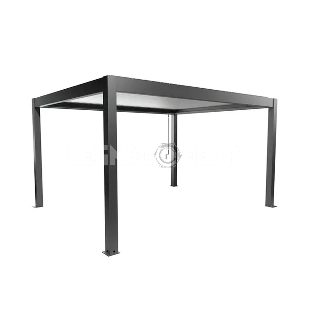 Pergola Biohort 4,5x3,5 460x367,5x264 Cm 6 pergola biohort legnagoferr5
